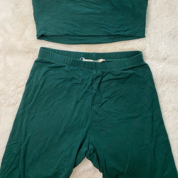 Ootd Fash Olive Green Short Set - Picture 4 of 6